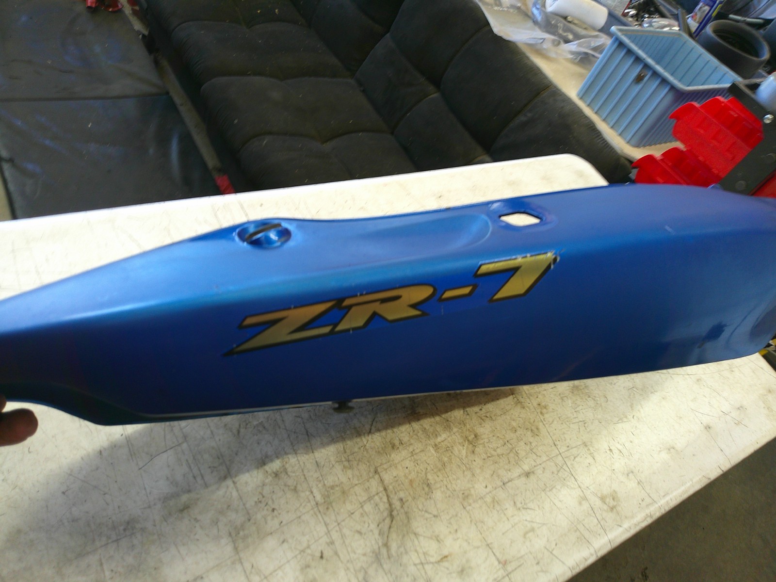 1999-2003 Kawasaki ZR-7 ZR750F rear tail fairing cover panel