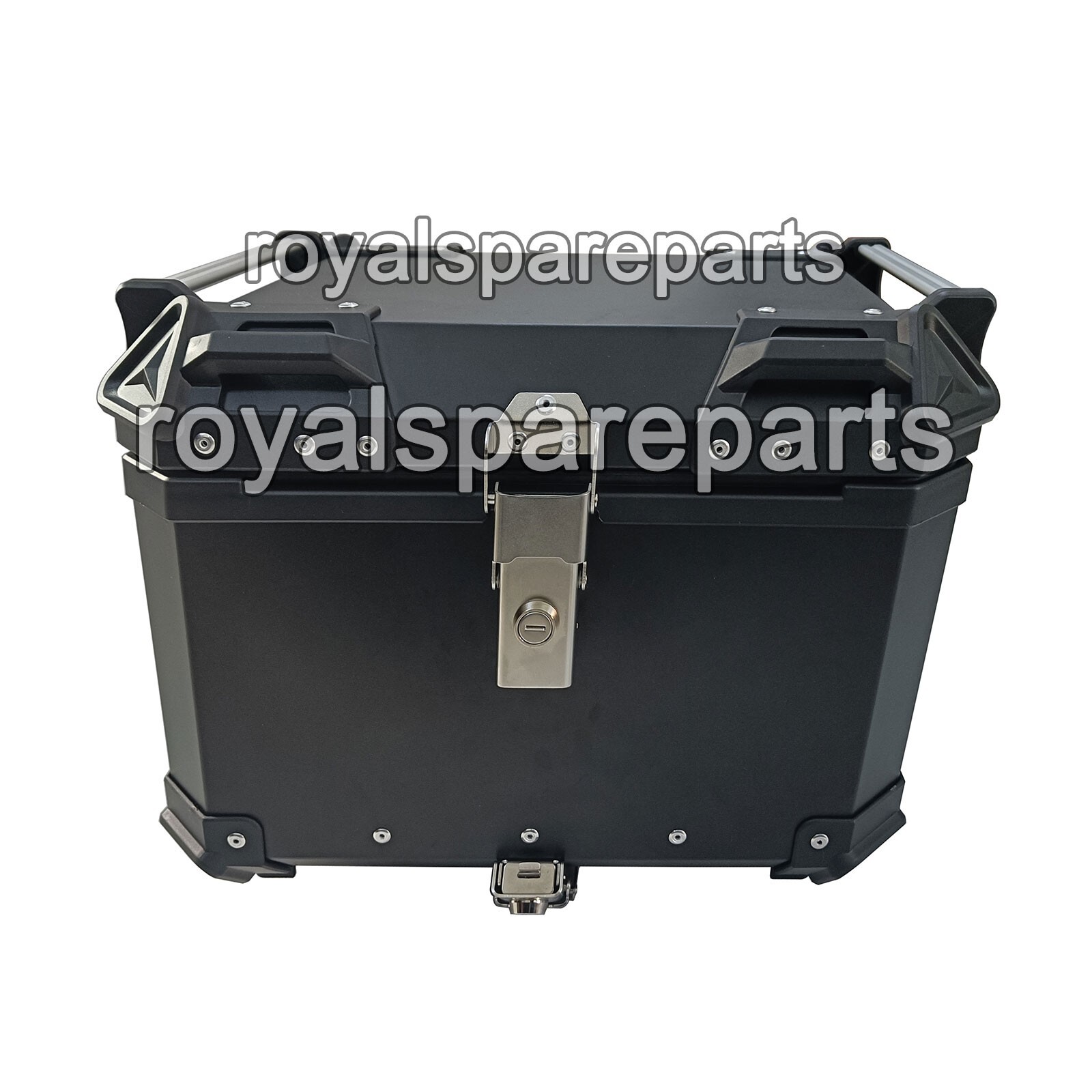 For Royal Enfield Himalayan 411 BS3,BS4 & BS6 Pannier Luggage Top Box Matt Black