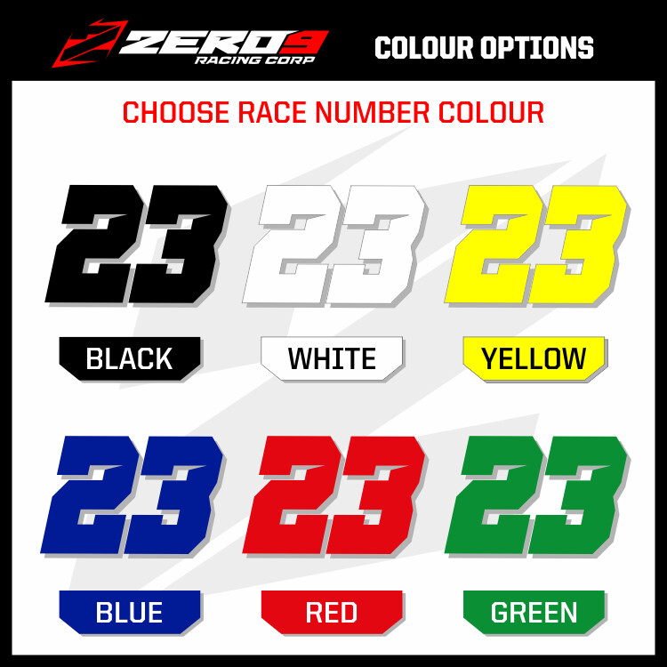 Custom MX Graphics Kit: YAMAHA YZ YZF WR WRF 125 – 450 – RETRO BLUE