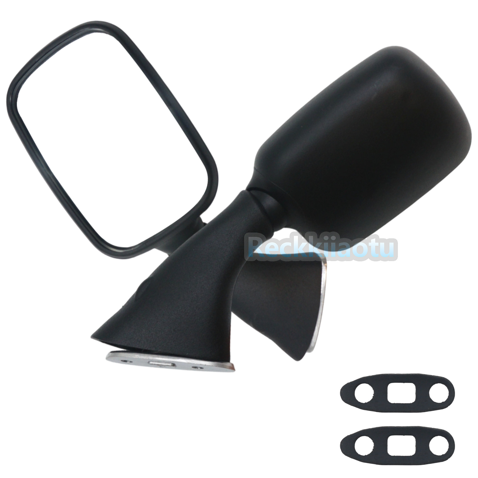 Black Left & Right Rear-View Mirrors for Suzuki HAYABUSA 1300 GSX1300R 1997-2020