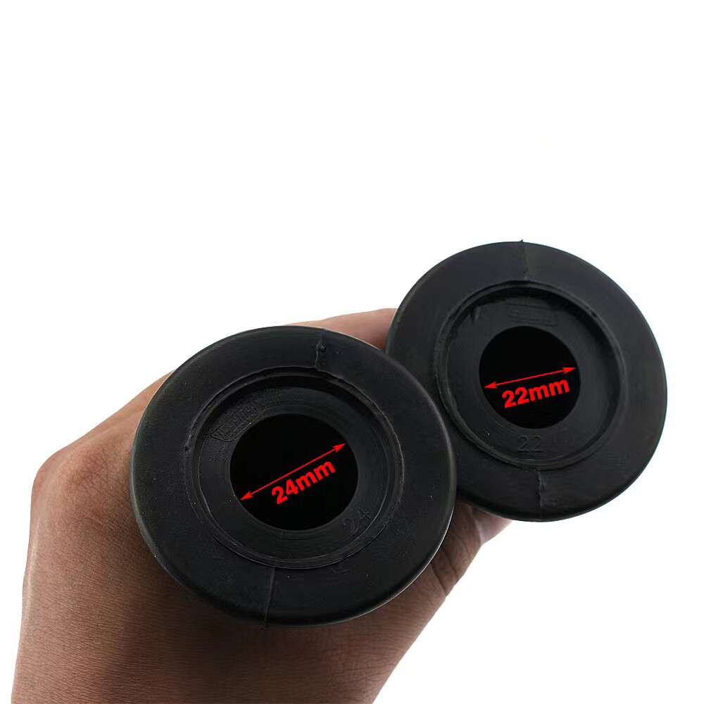 Pair 7/8″ Motorcycle Rubber Hand Grip Motocross For ProTaper Handlebar Grips