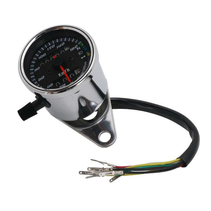 New 0-160 km/h LED Speedometer Odometer Meter Gauge DC 12V Universal Motorcycle