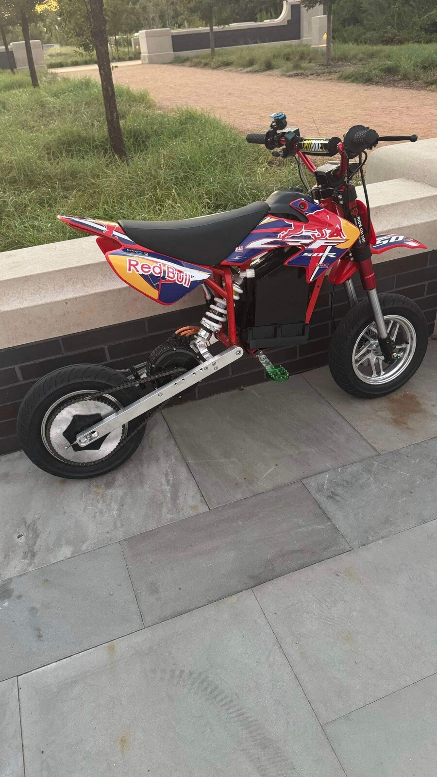 HONDA CRF50 GRAPHICS KIT DECALS THICK AND HIGH GLOSS……