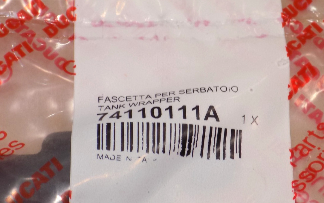 Frame Subframe Rubber Straps Bands Ducati 748 916 996 998 74110111A NEW OEM PAIR