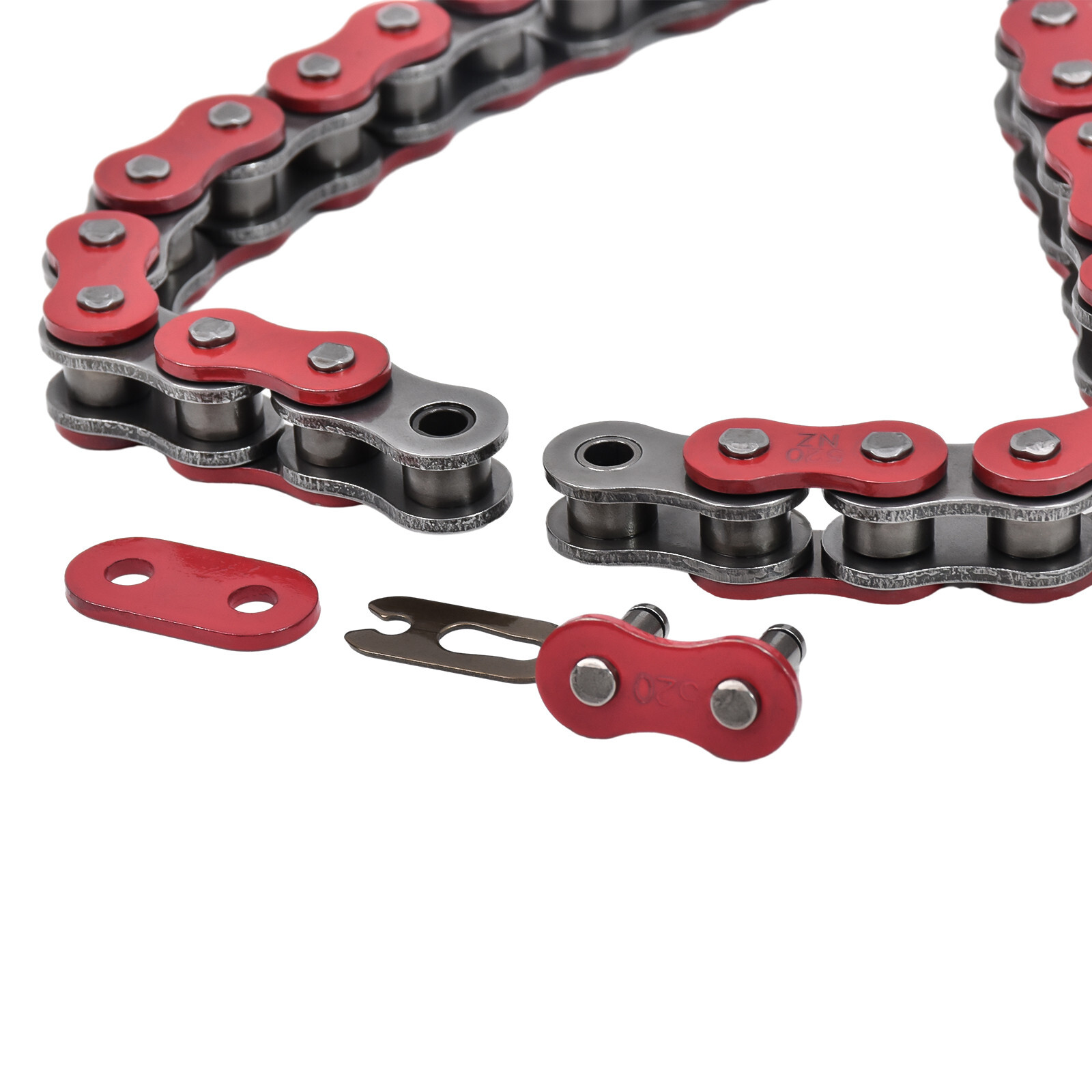520 Red Non O-ring Drive Chain 120 Links for motorcycle ATV Tensile 8200