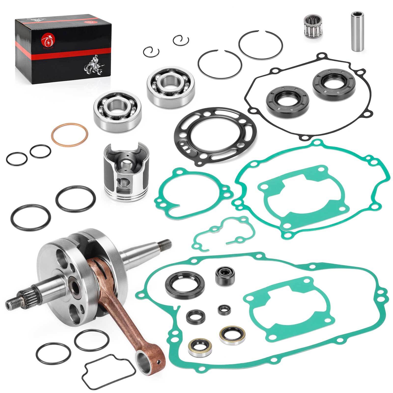 ENGINE REBUILD KIT fits KAWASAKI KX 100 KX100 CRANKSHAFT PISTON GASKETS 2006-13
