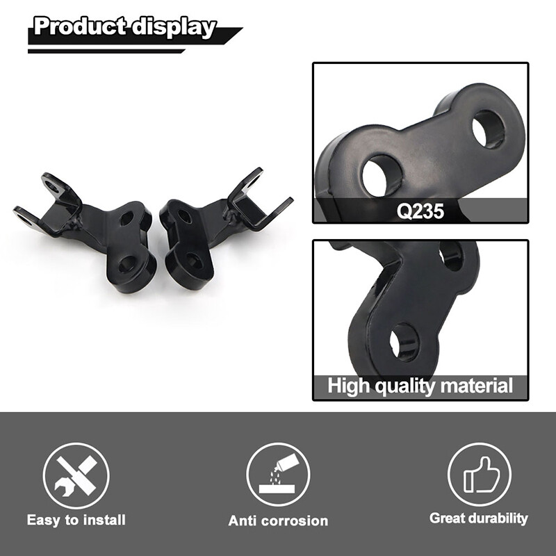Fit For Suzuki DR650 1996-2024 Motorcycle Footpeg Footrest Lowering Mount Kit