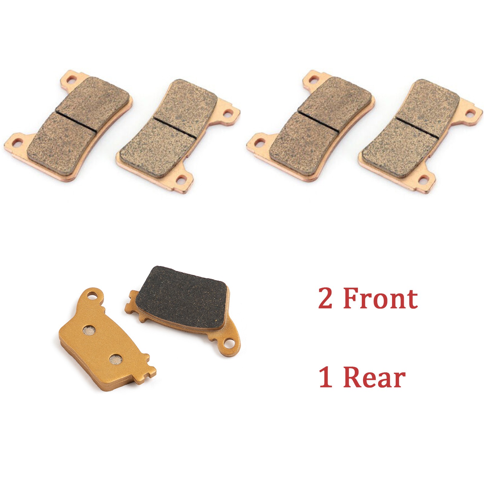 CB1000R Front Rear Brake Pads for Honda CB 1000R 2011-2016 2012 2013 2014 2015