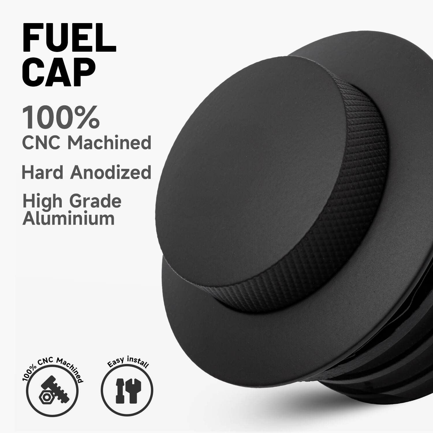 Pop Up Flush Gas Cap Vented Fuel Oil Tank Cover For Harley Touring Sportster 883