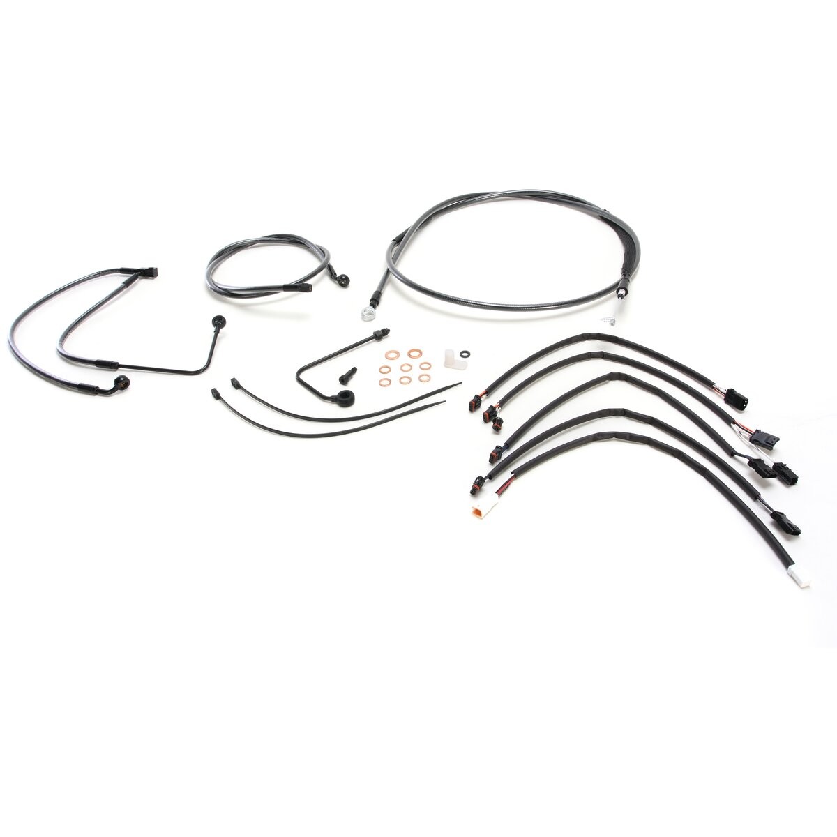 Magnum Pearl Handlebar Kit for 15 in.-17 in. Ape Hangers w/ABS-487782