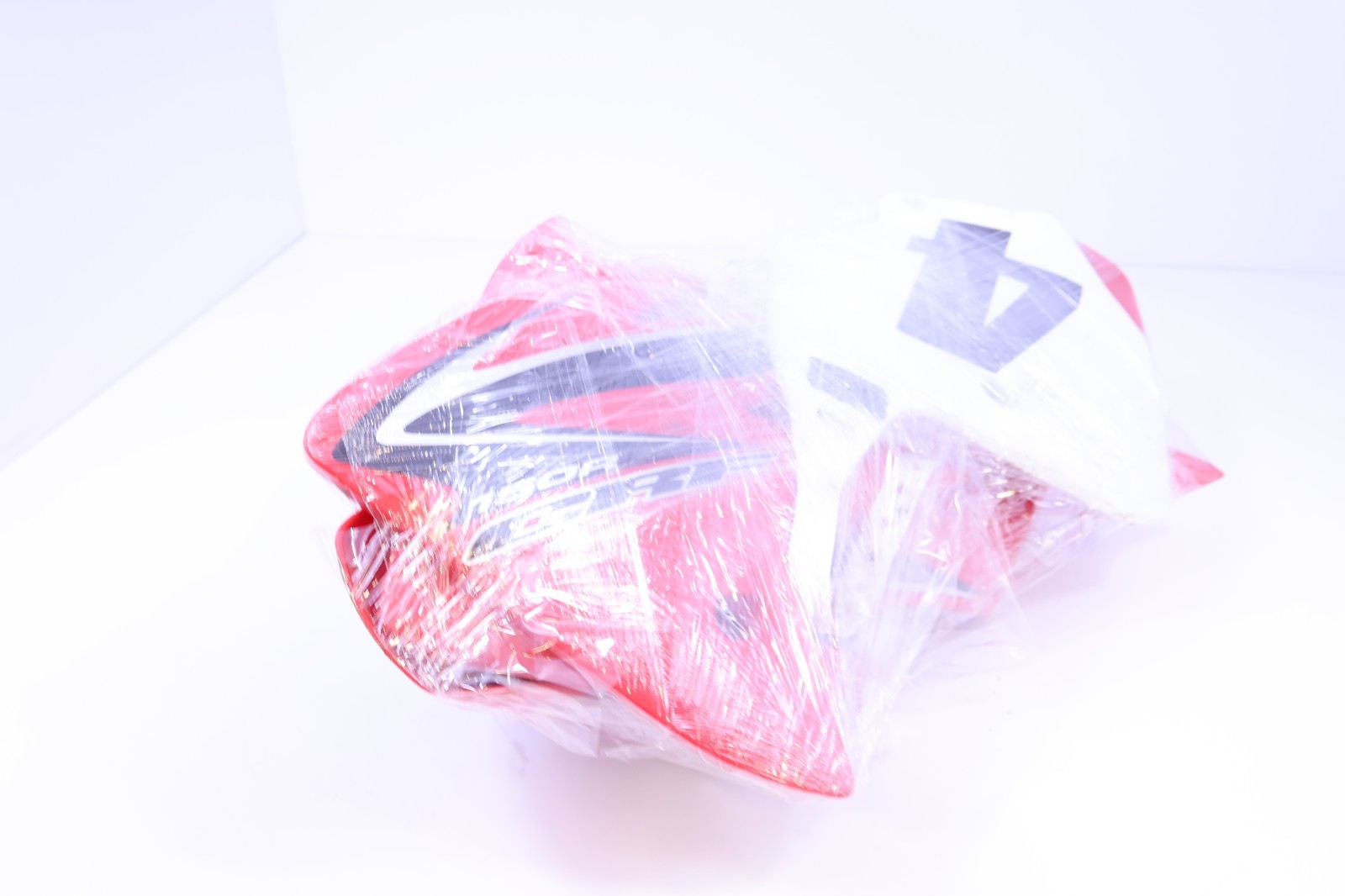 07-26 Honda CRF 150RB Plastics Front Fender Side Shrouds panels Plates