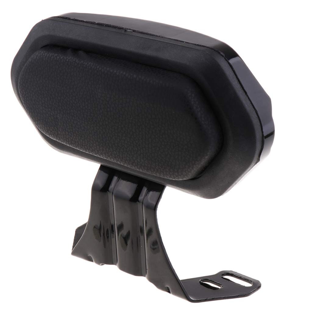 Kesoto Durable Motorcycle Sissy Bar Rear Passenger Back Rest Backrest Black