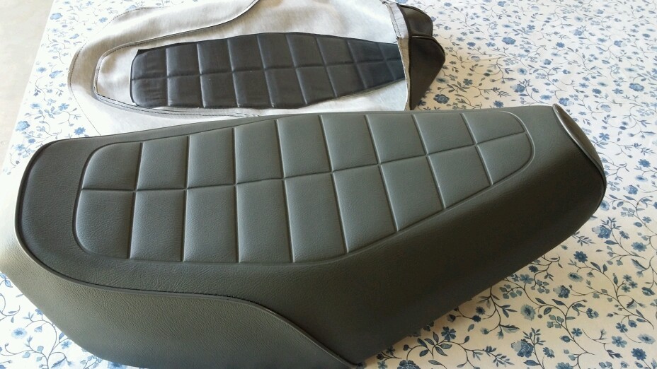 HONDA CH80 SEAT COVER CH80 ELITE 80 SEAT COVER (GRAY) 1985 – 2004 (H*-214)