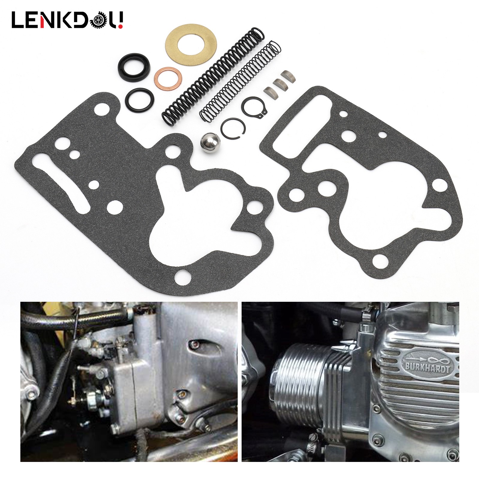 Oil Pump Gasket Rebuild Kit For Harley Shovelhead FL 1968/1980 Softail FXS 71-80