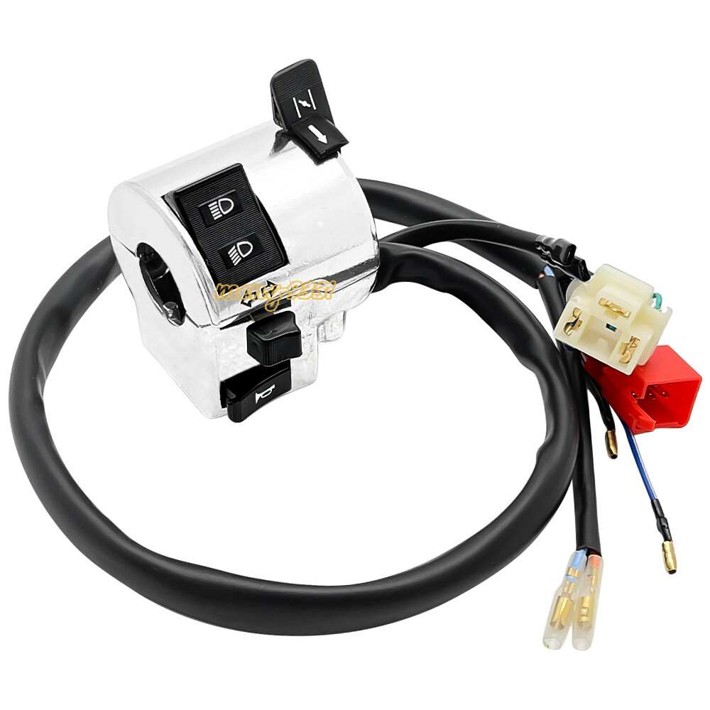 Left Handlebar Turn Signal Light Switch for Honda Valkyrie 1500 GL1500 1997-2003