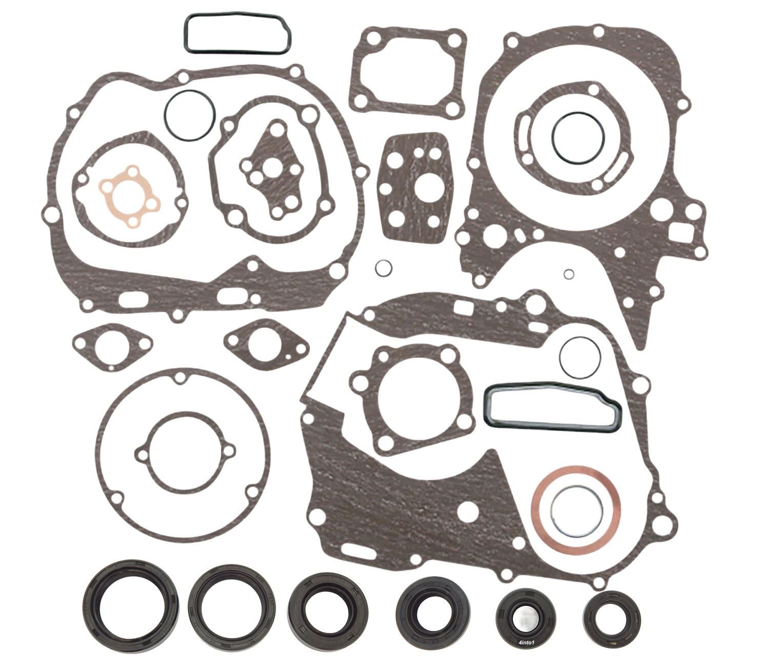 Vesrah Complete Engine Rebuild Gasket Set w/ Oil Seals Honda CT90 1966-1979