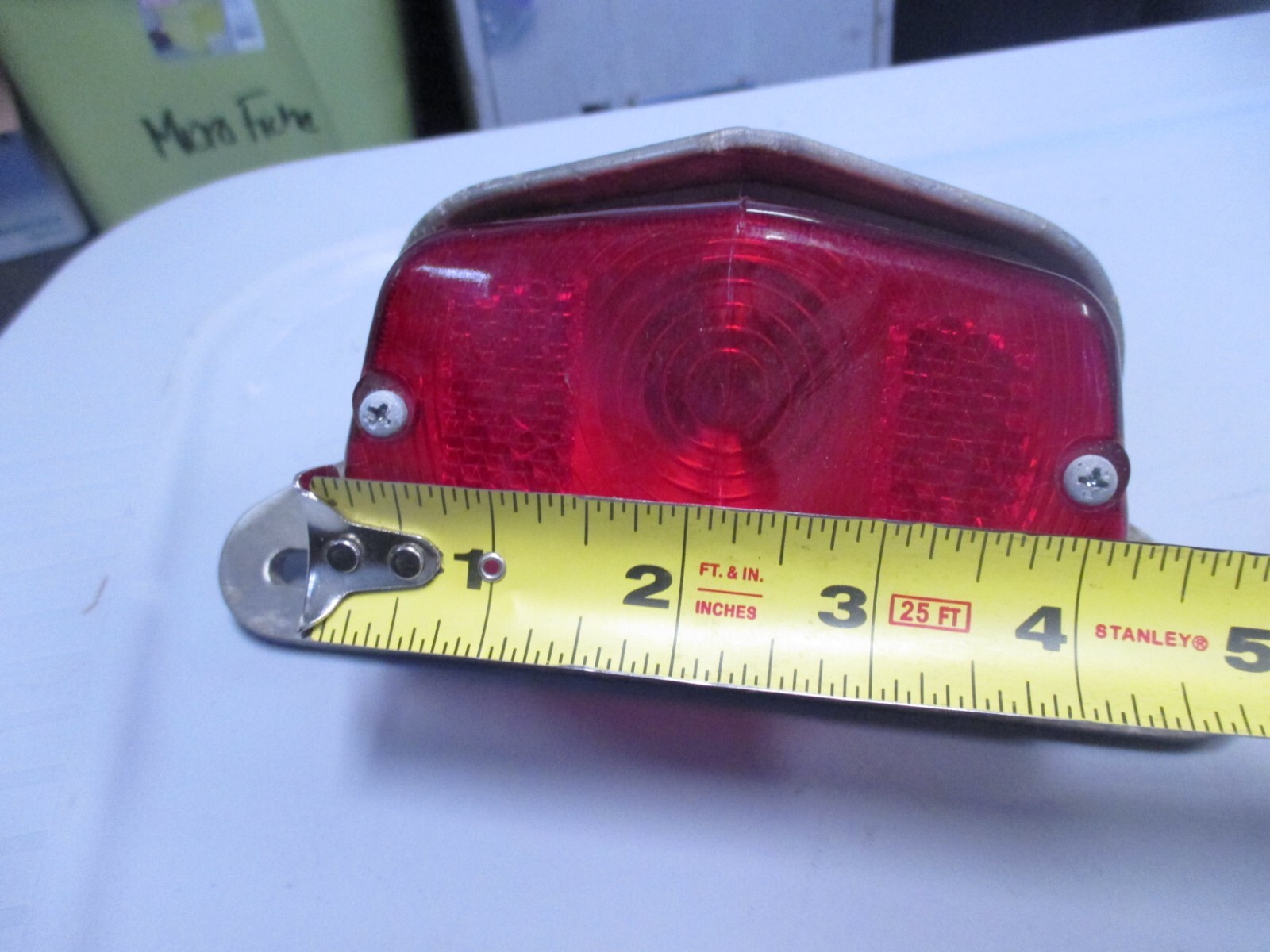 Vintage NOS Made in Japan Tail Light Lamp Assy Fits: Cafe Racer Norton BSA AJS