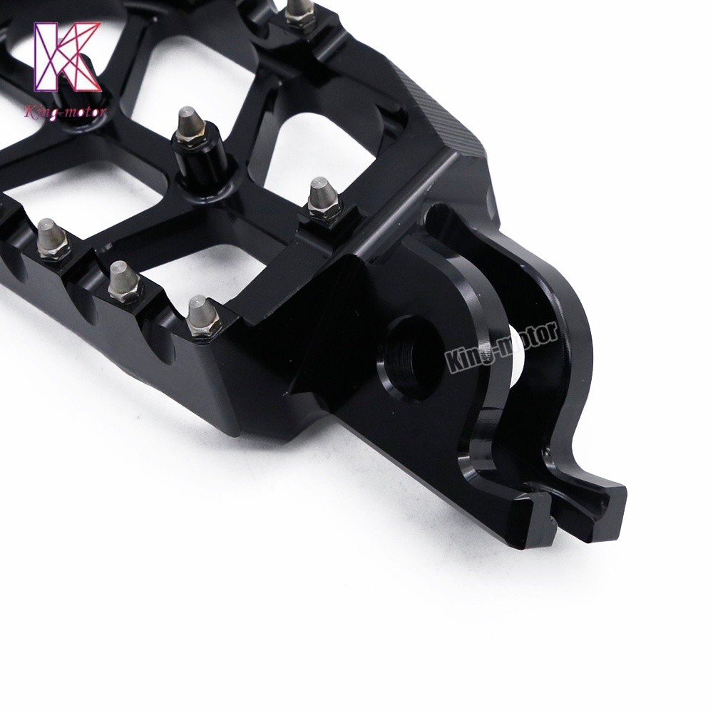 CNC Motorcycle Footpegs Rest For KX250F KX450F 2007-2022 KX250 2005-08 Dirt Bike