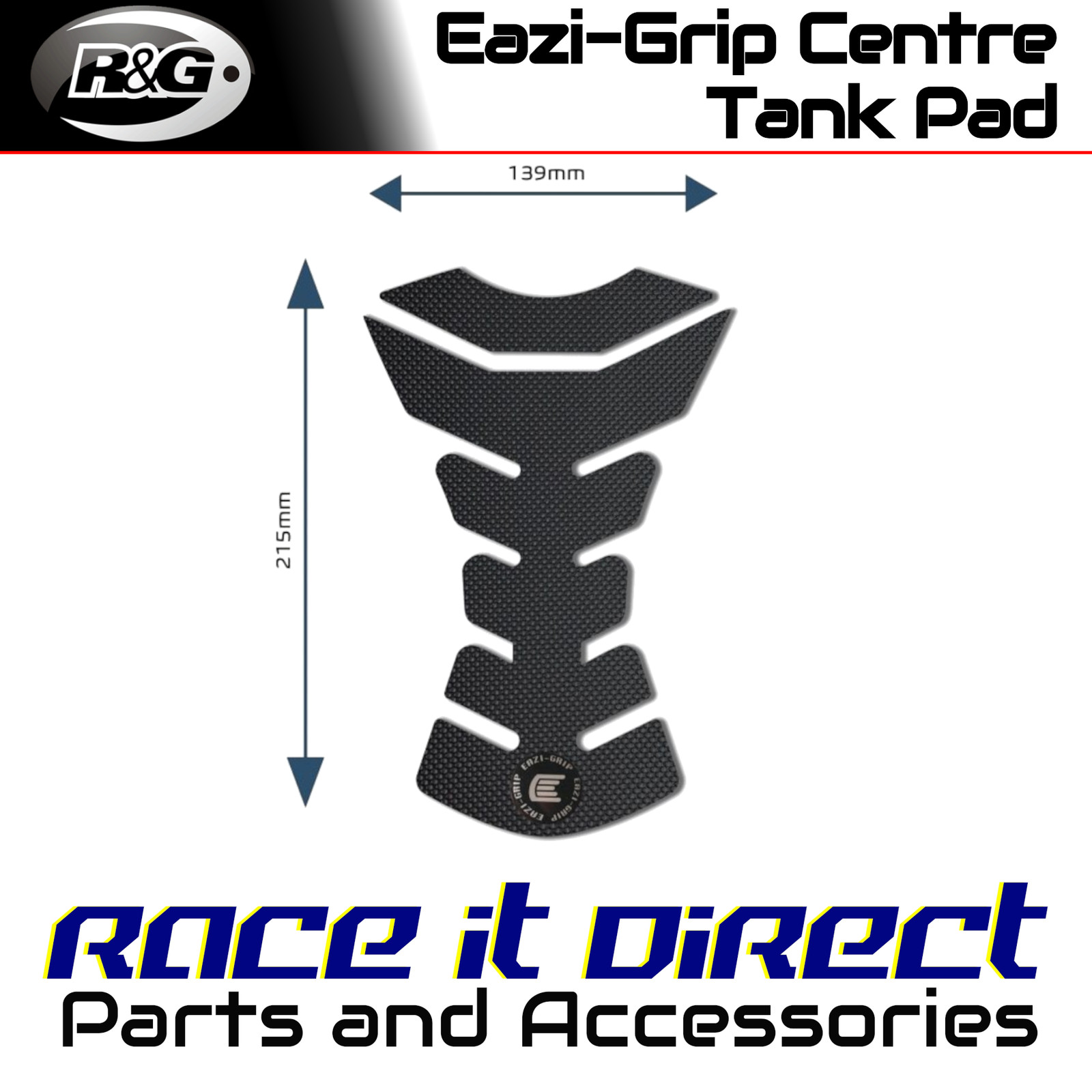 Eazi-Grip Centre Tank Pads for Ducati Monster 797 2014-2018 Pro D Eazi-Grip