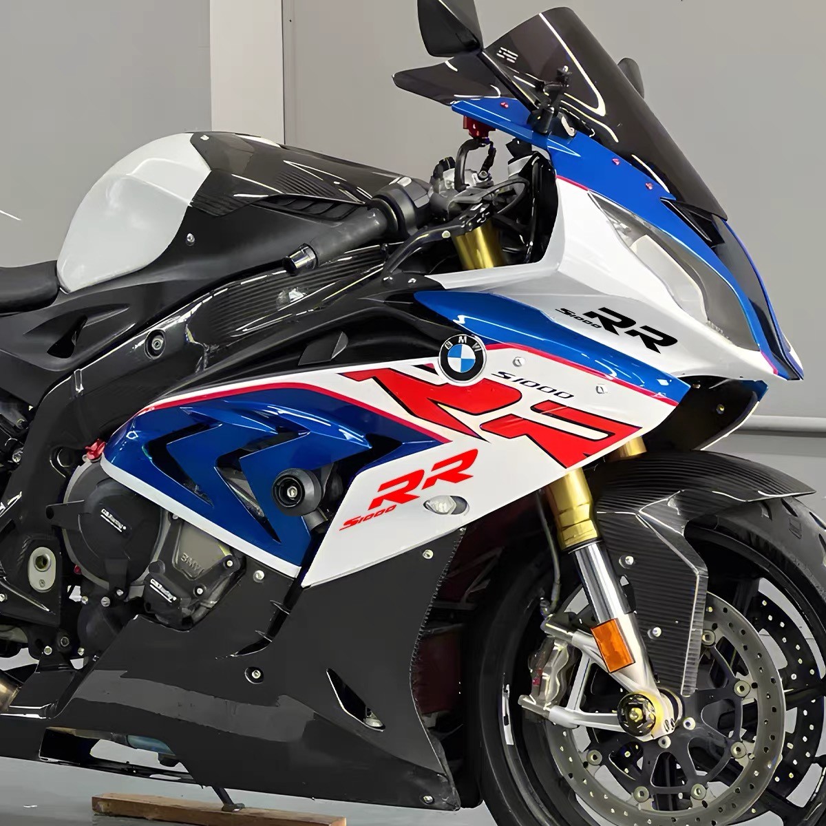 Reflective Body Sticker Decal RR Drawing For BMW S1000RR