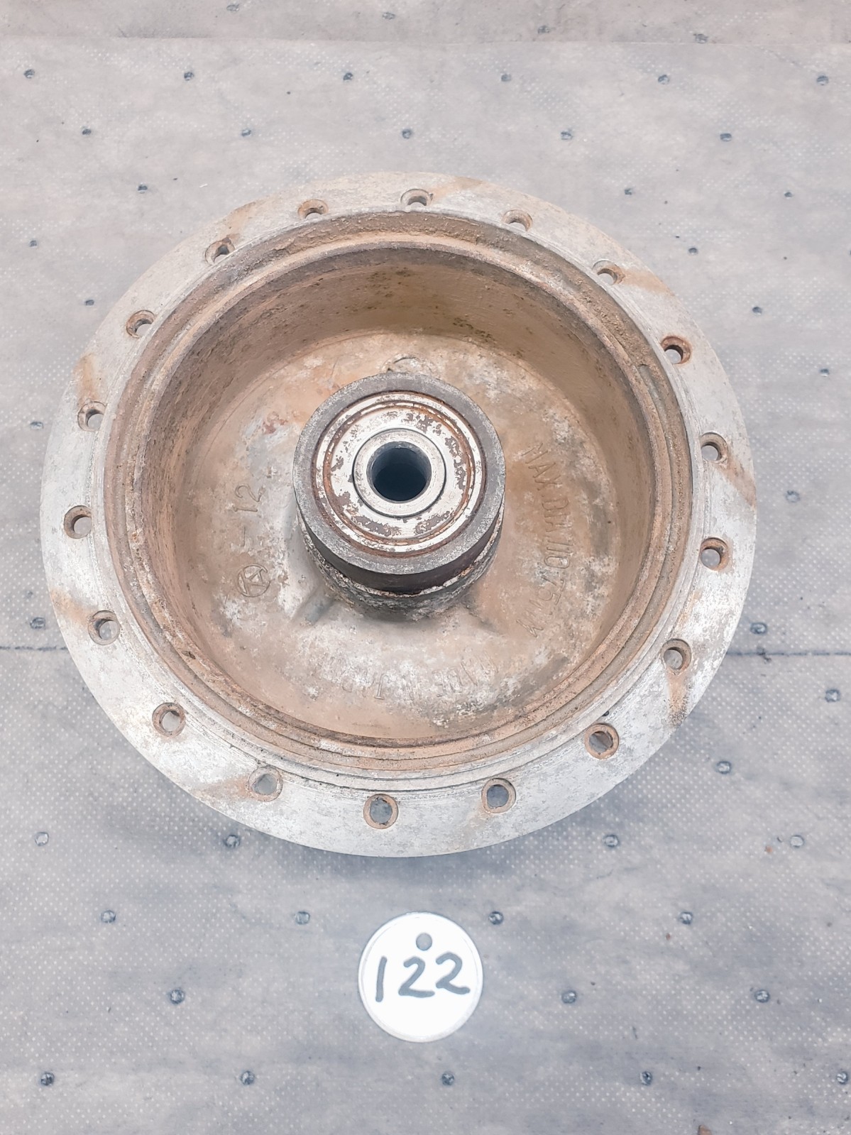 1969-81 Kawasaki OEM KE100 G5 G4TR G3SS Rear Wheel Hub Drum Assembly
