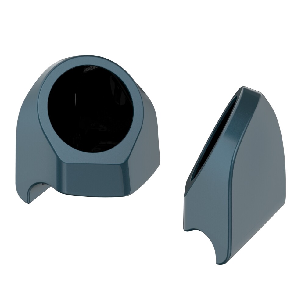 Spruce 6.5 inches Speaker Pods Fits Advanblack & Harley King Rear Trunk