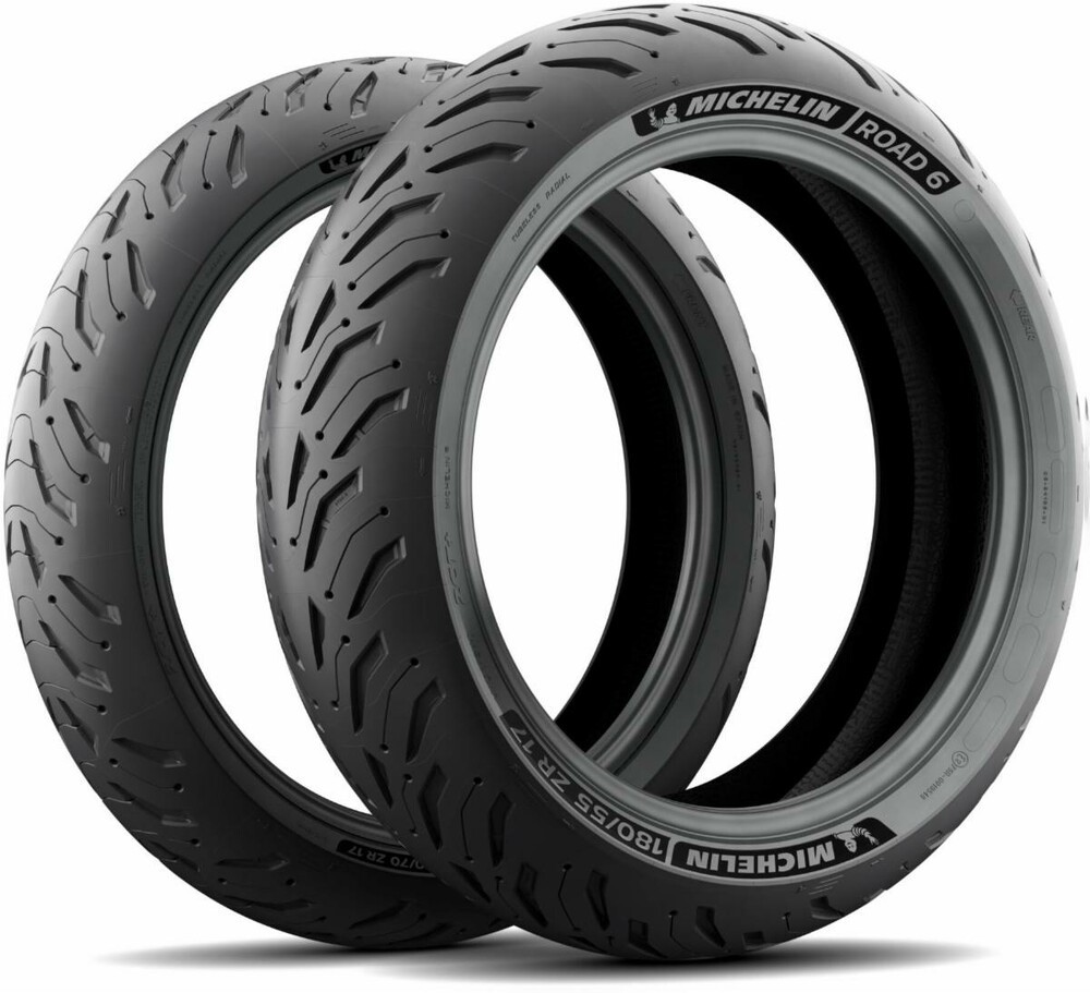 Michelin Road 6 Front Tire – 120/70ZR18 120/70-18 26465 0301-0935 87-93104