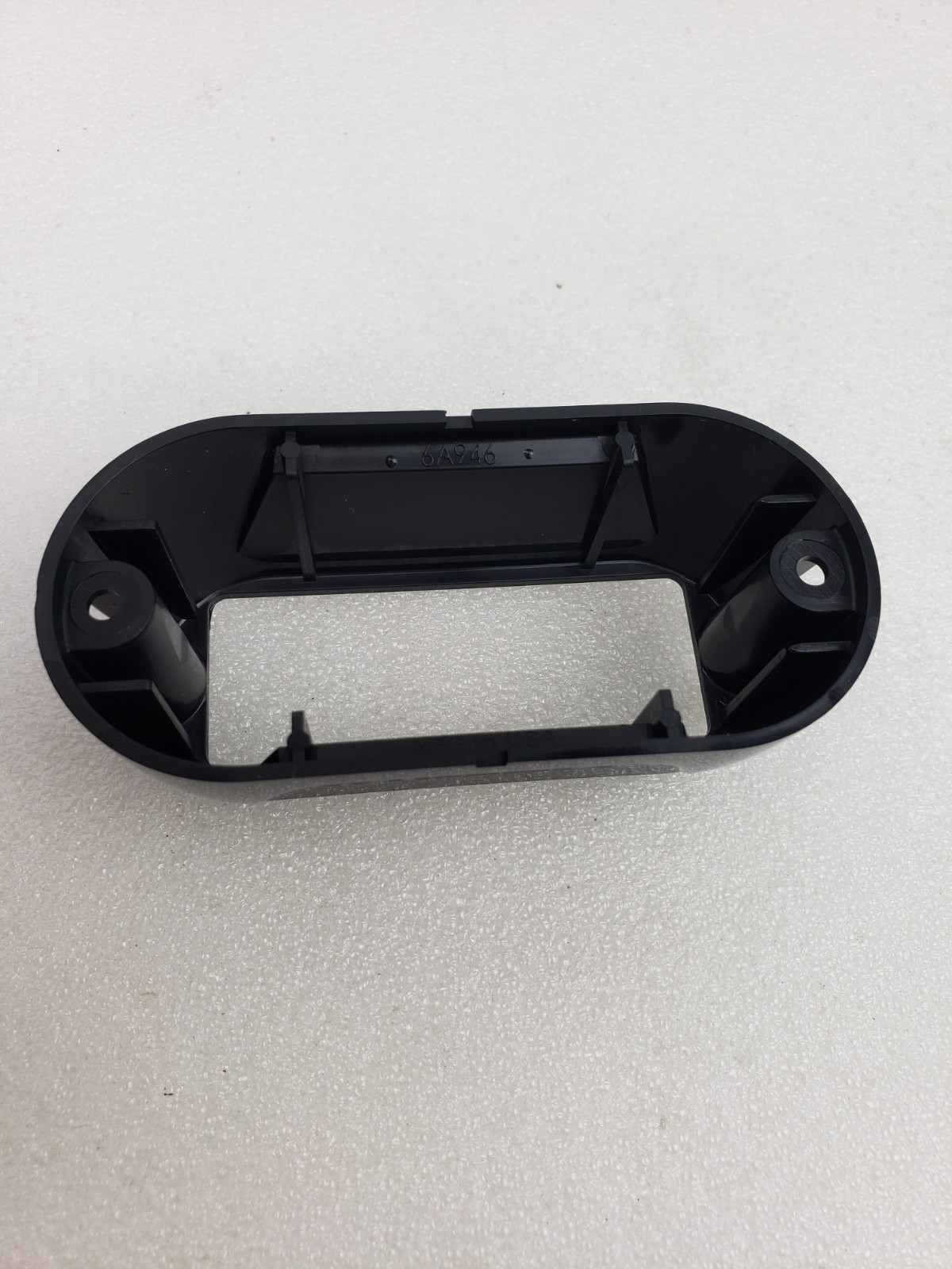 Whelen 11-76A946-000 Black Mounting Flange for LINZ6 Surface Mount LED Lighthead