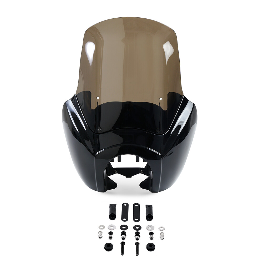 Headlight Fairing + Windshield for Dyna Super Glide FXD/Low Rider FXDL Harley