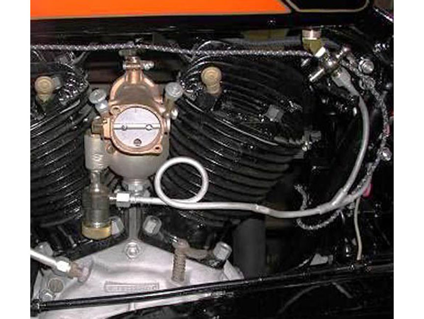 GAS LINE for 1932 – 1936 Harley VL & VLH Model Gas Tanks H-D #3606-32