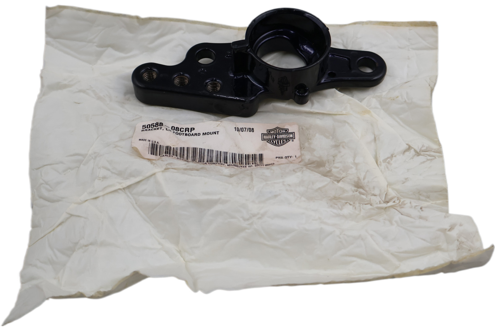 50588-08CRP NEW OEM 2008 HARLEY-DAVIDSON FLHRSE4 ROADKING LEFT PASS FOOTBOARD