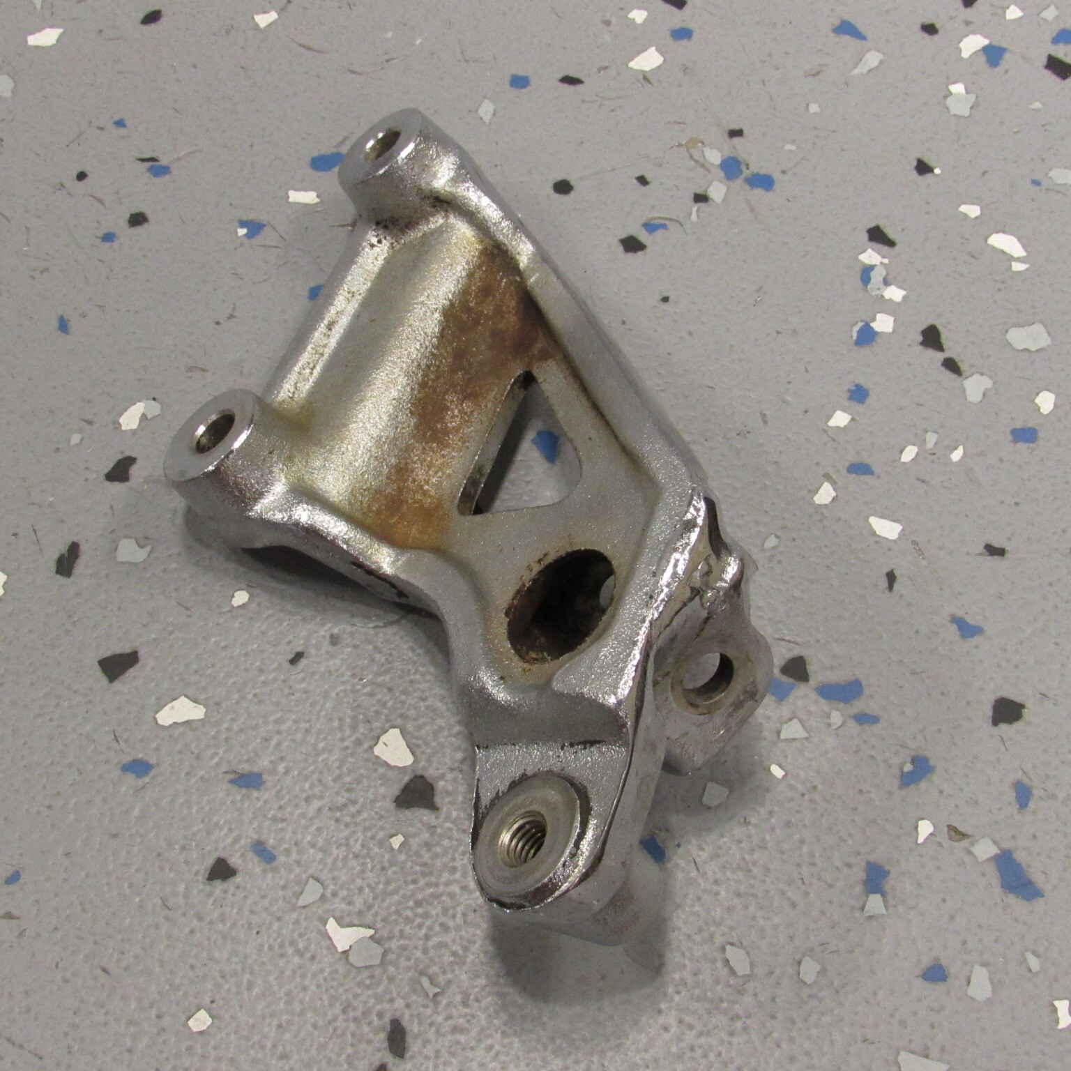 1987 CMX450 LEFT Side Front Driver Foot Peg BRACKET ’87 Rebel 450 Rider Step