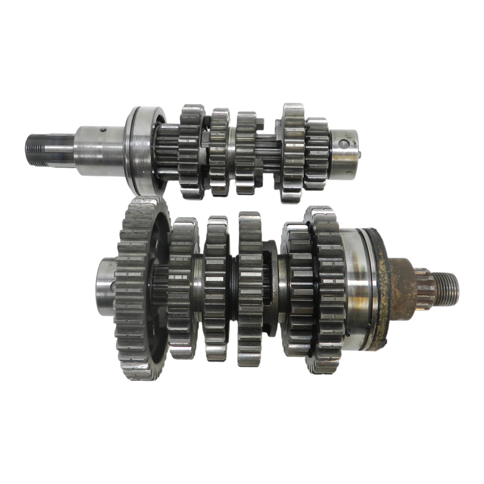 1997 SUZUKI GSXR600 ENGINE MOTOR TRANSMISSION SHAFTS 24120-33E00 24131-33E00