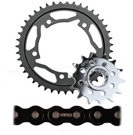 YAMAHA 2006-2008 YZF-R1 VORTEX 520 CHAIN & STEEL SPROCKET KIT 16-47 TOOTH COUNT