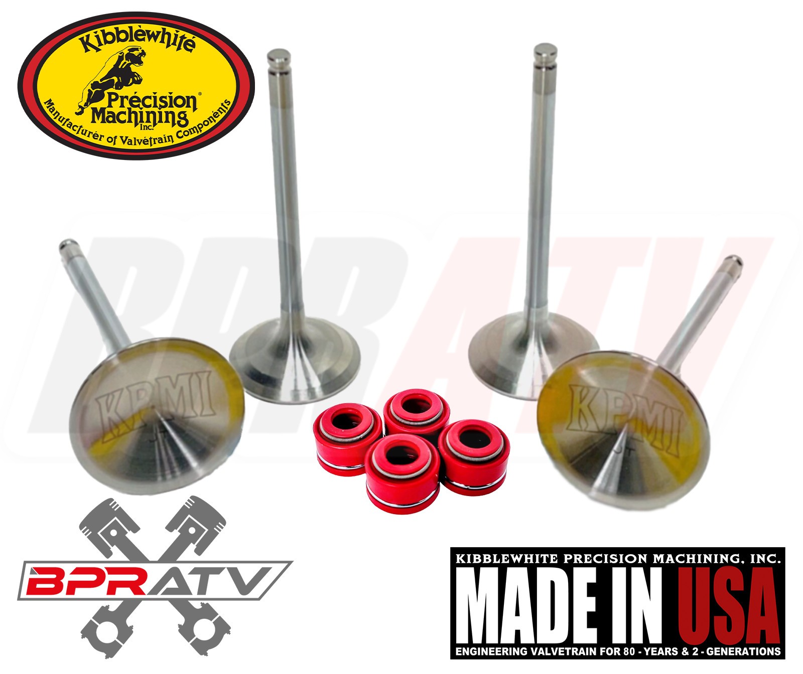 Suzuki DRZ400SM DRZ 400 OEM Replacement Kibblewhite Intake Exhaust Valves Seals