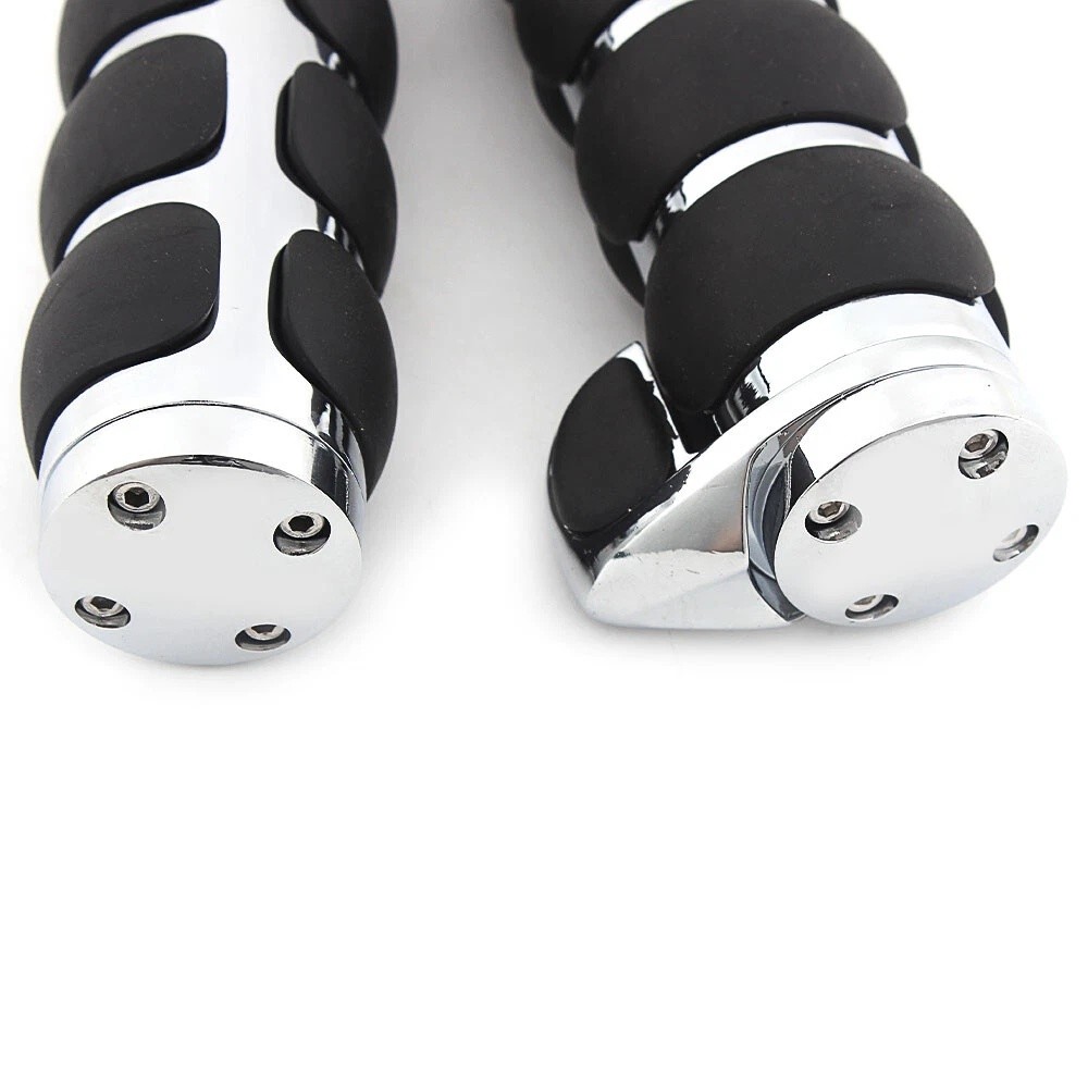 For Harley Road King Softail Electra Glide 1″ Motorcycle Handle Bar Hand Grips