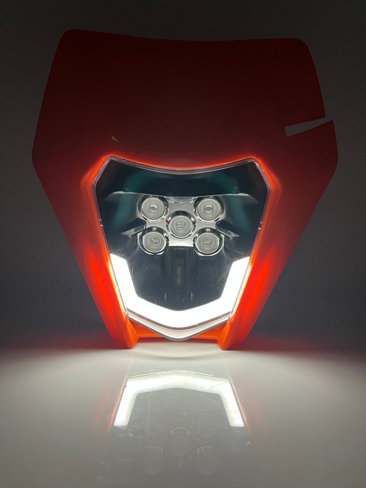 Motorcycle Headlight LED Enduro for KTM EXC XC SX MX XC 125 250 300 450 Orange