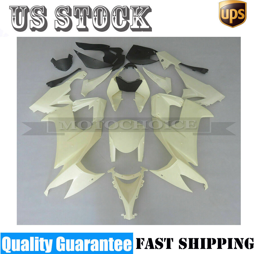 Unpainted Raw Fairing Kit for Kawasaki Ninja ZX10R 2008-2010 ZX1000 ABS Bodywork
