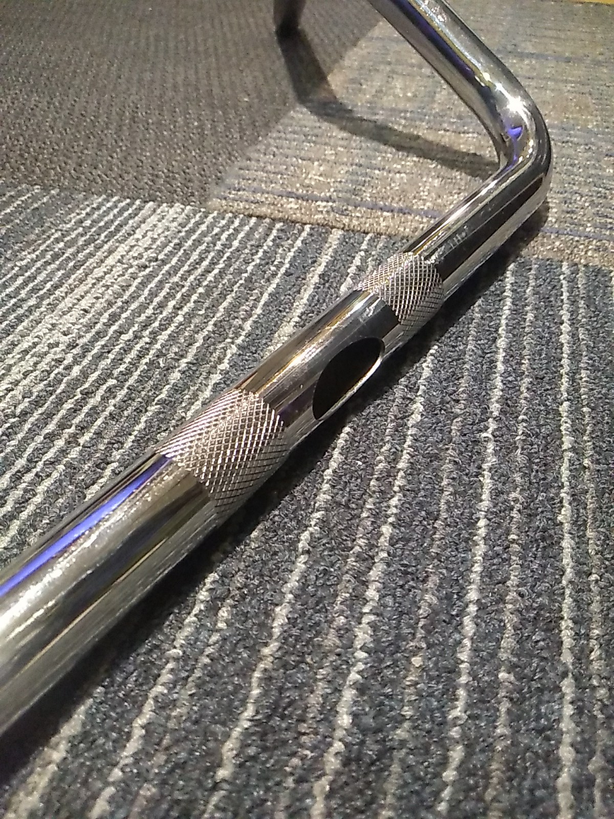 Harley Davidson 1” 17”Wide Handlebars With Chrome and Black Grips