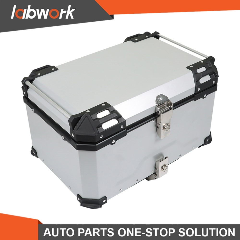 Labwork Motorcycle Trunk Top Case Luggage Storage Tour Tail Box 22L/45L/55L/65L