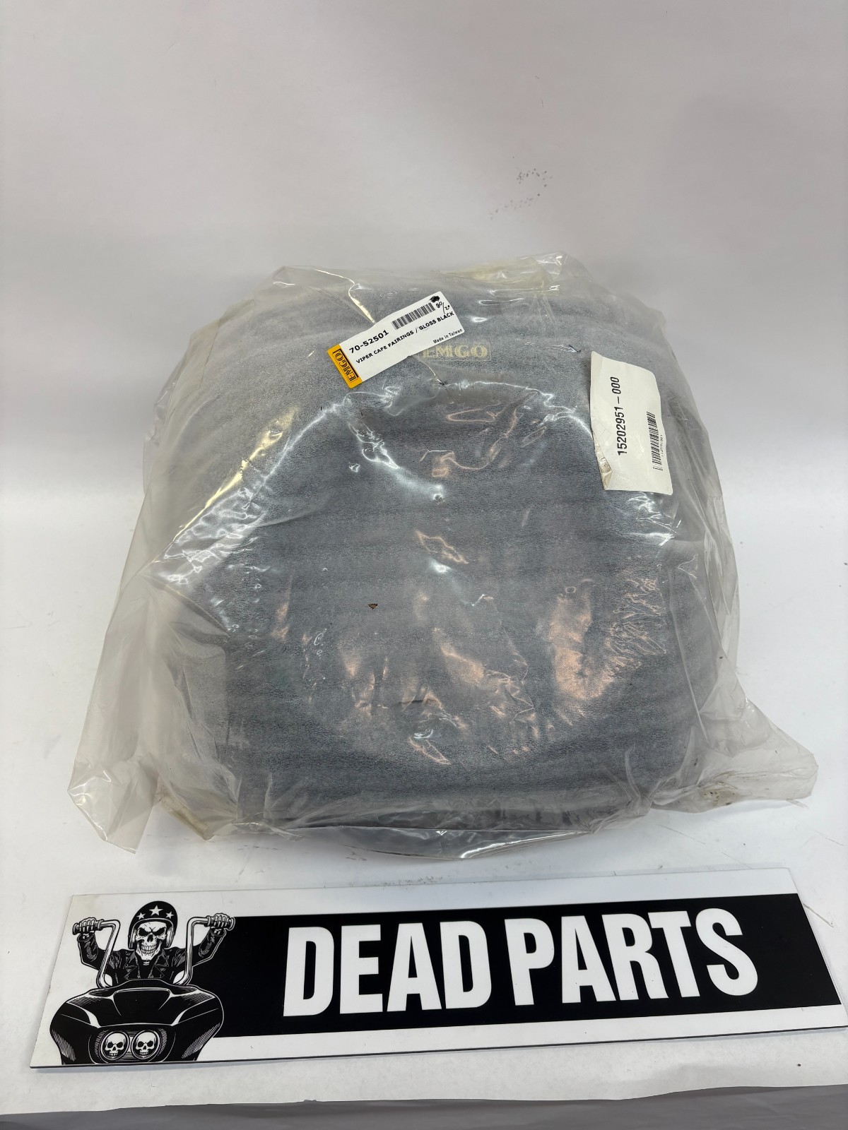 Harley Honda universal EMGO Viper Cafe fairing gloss black 70-52501 KS