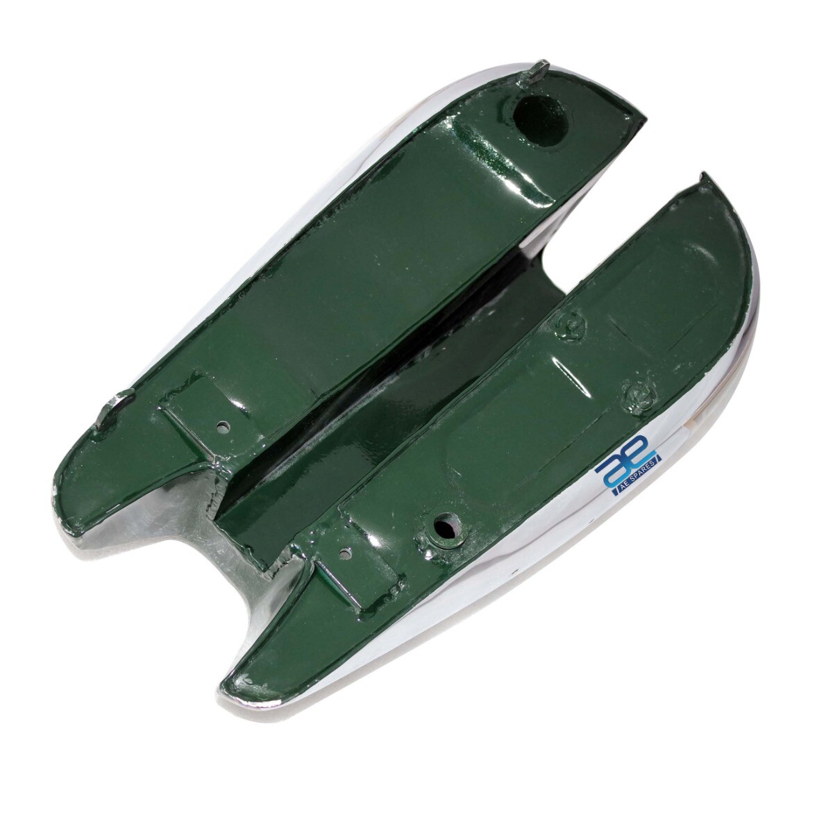 BSA C10 C11 250cc Green Paint & Chromed Petrol Fuel Gas Tank+Speedometer+Cap ECs