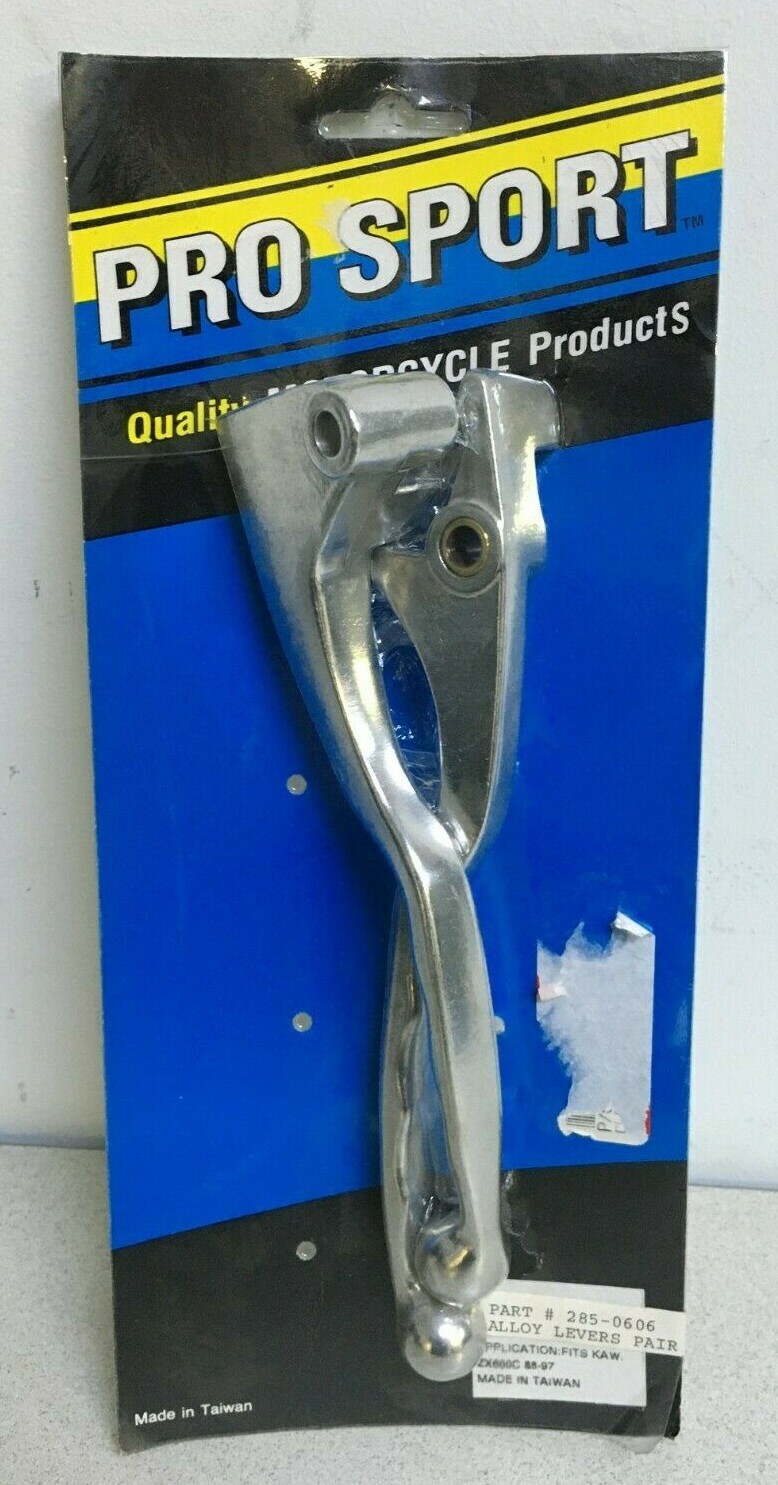 Pro Sport Alloy Clutch & Brake Lever Set Kawasaki 1988-1997 ZX600C ZX 285-0606