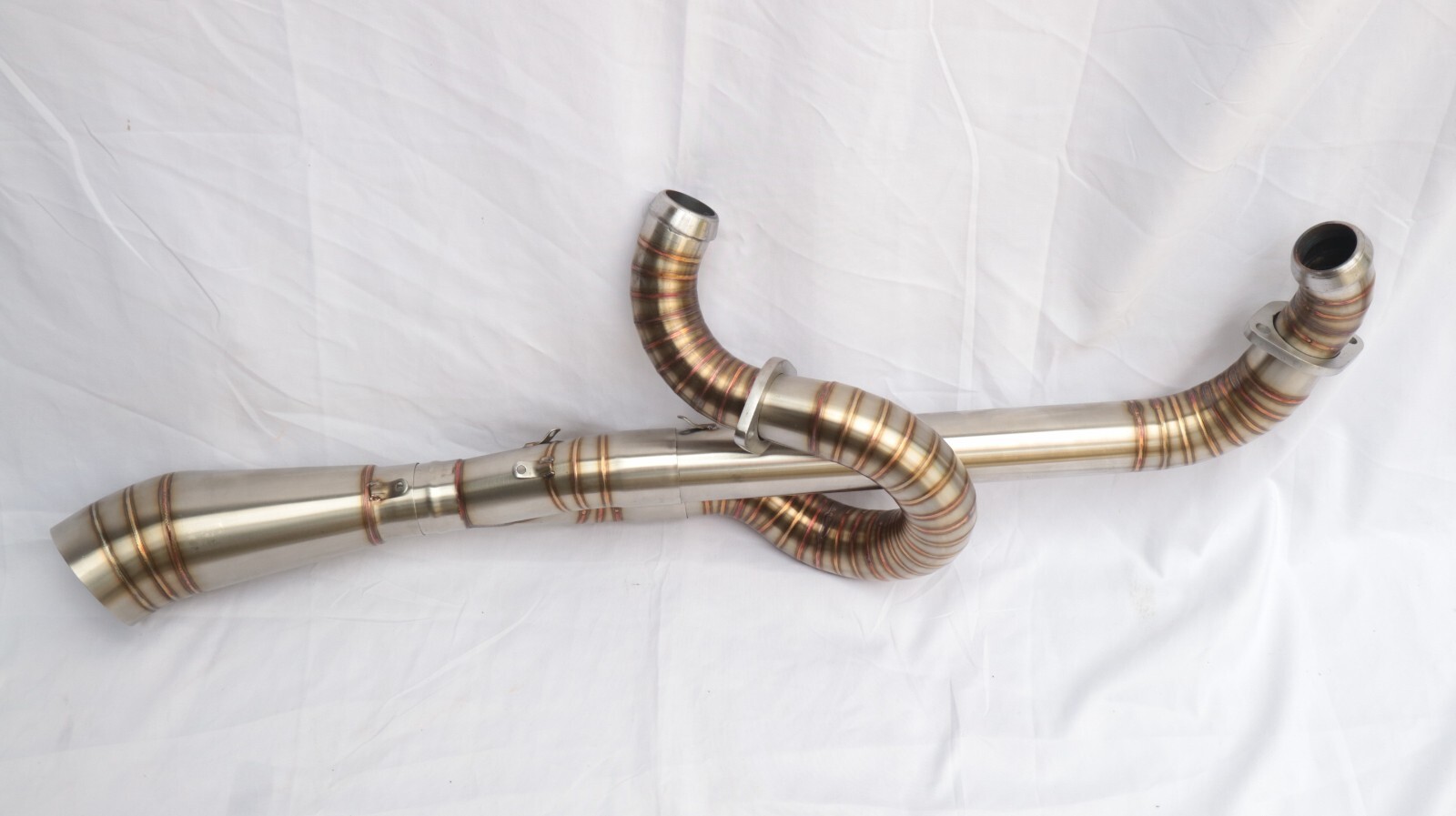 Custom 2-Into-1 TIG-Welded Exhaust for Harley Sportster XL883/XL1200 (1986–2020)