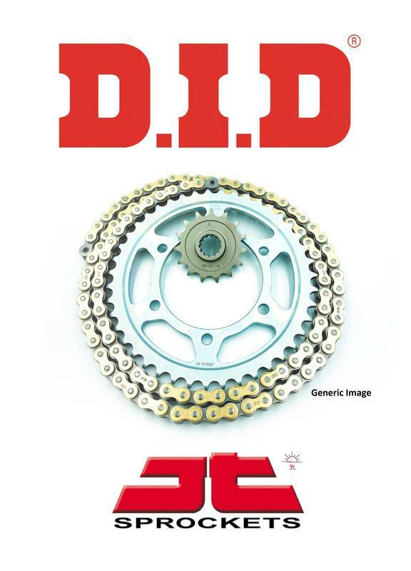 Suzuki GS550 L D-G 83-86 DID 530 VX Gold X-Ring Chain & JT Sprocket Kit