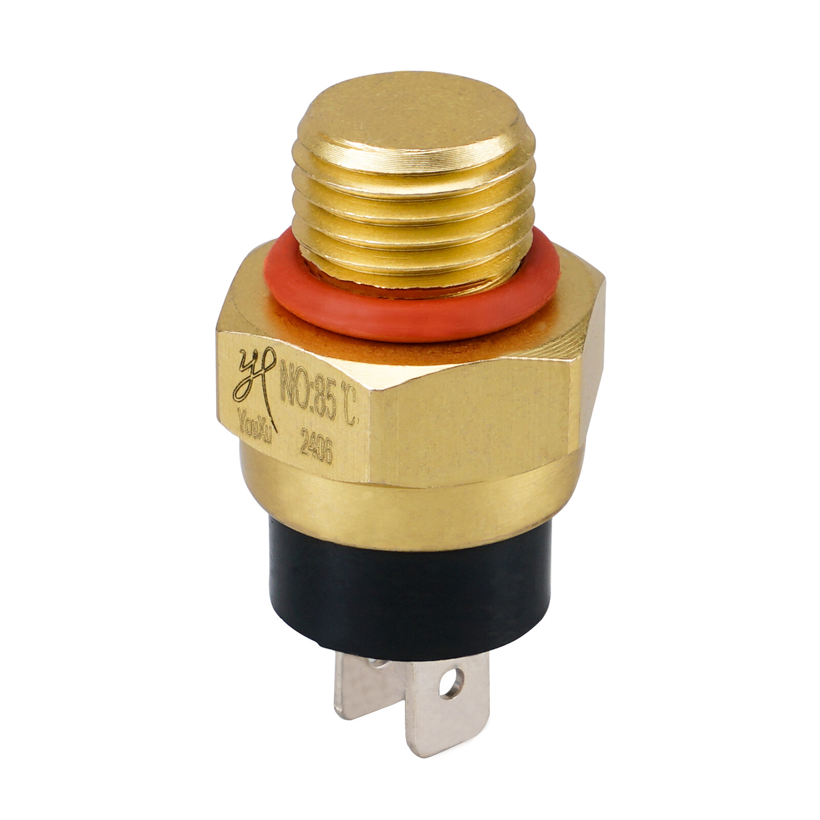 NICECNC M14x1.5 Radiator Fan Thermo Switch Sensor For KTM 400 450 500 525 EXC