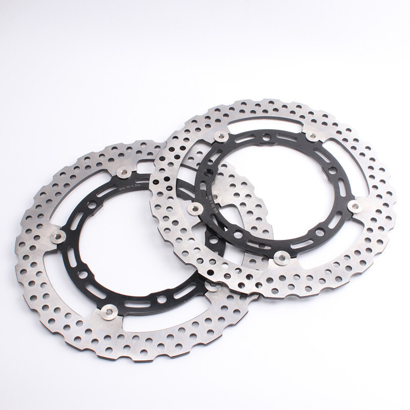Motorcycle Front Brake Rotor set For KAWASAKI EX650 NINJA650 ABS 2017-2022 Black