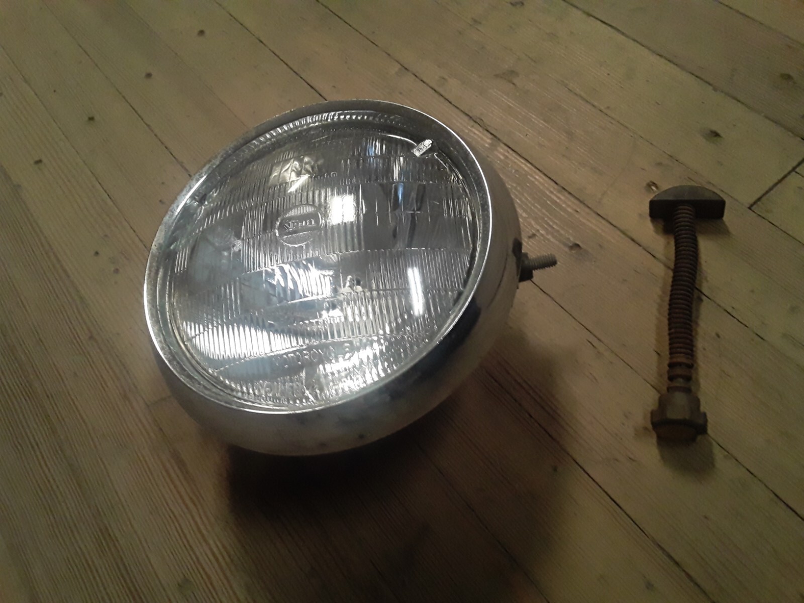 Vetter Wind Jammer II Complete Headlight Assembly with Bulb , Bucket & Trim Ring