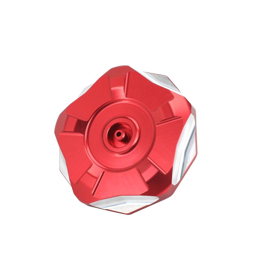 Gas Fuel Tank Cap CNC Fit For CRF110 CRF125 CRF250F 2019-2026 Dirt Bike Red
