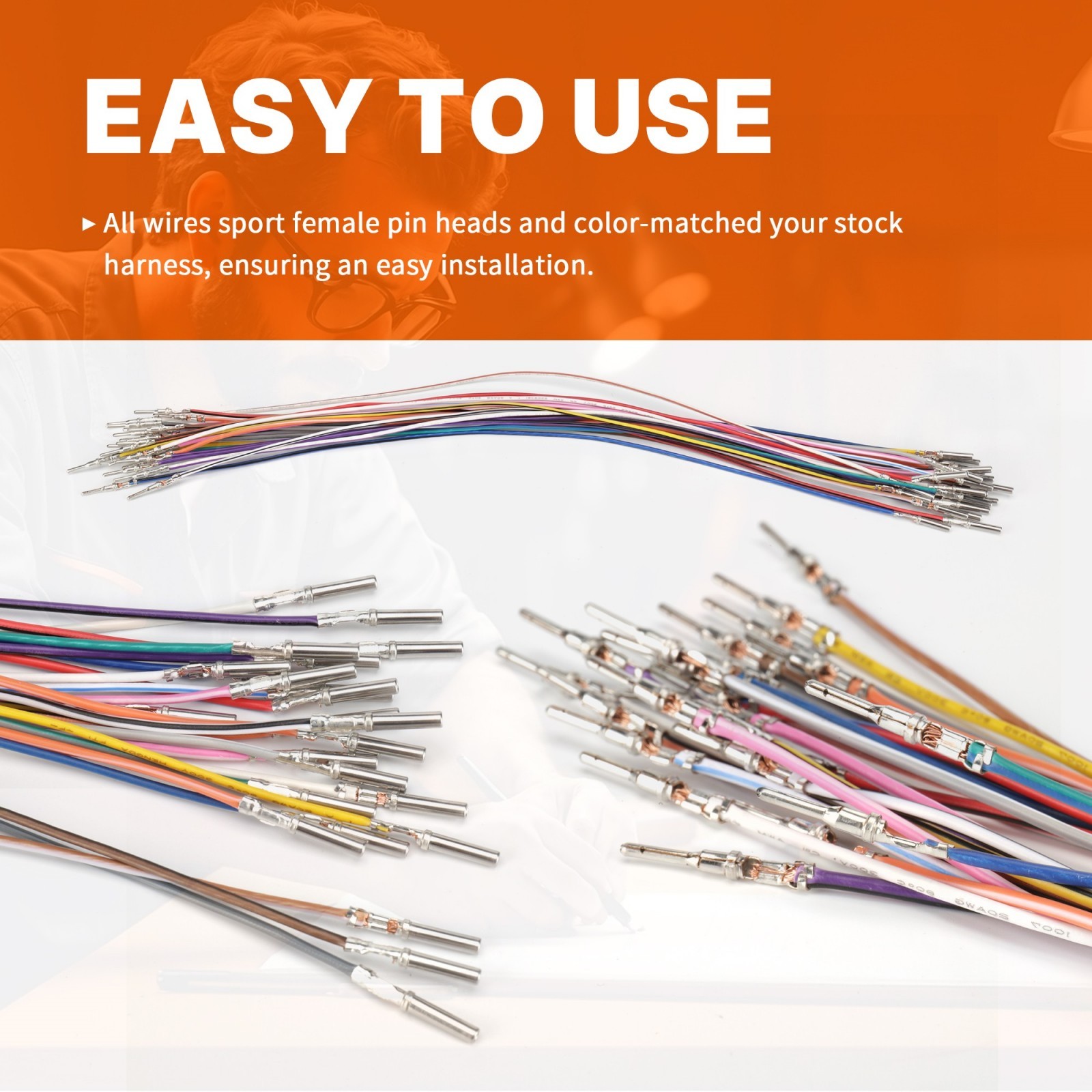 1996-2006 Electra Road Street Glide 12″ Handlebar Wiring Extension Harness